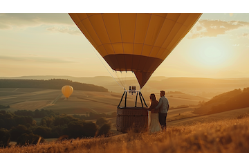 Romantik Ballonfahrt