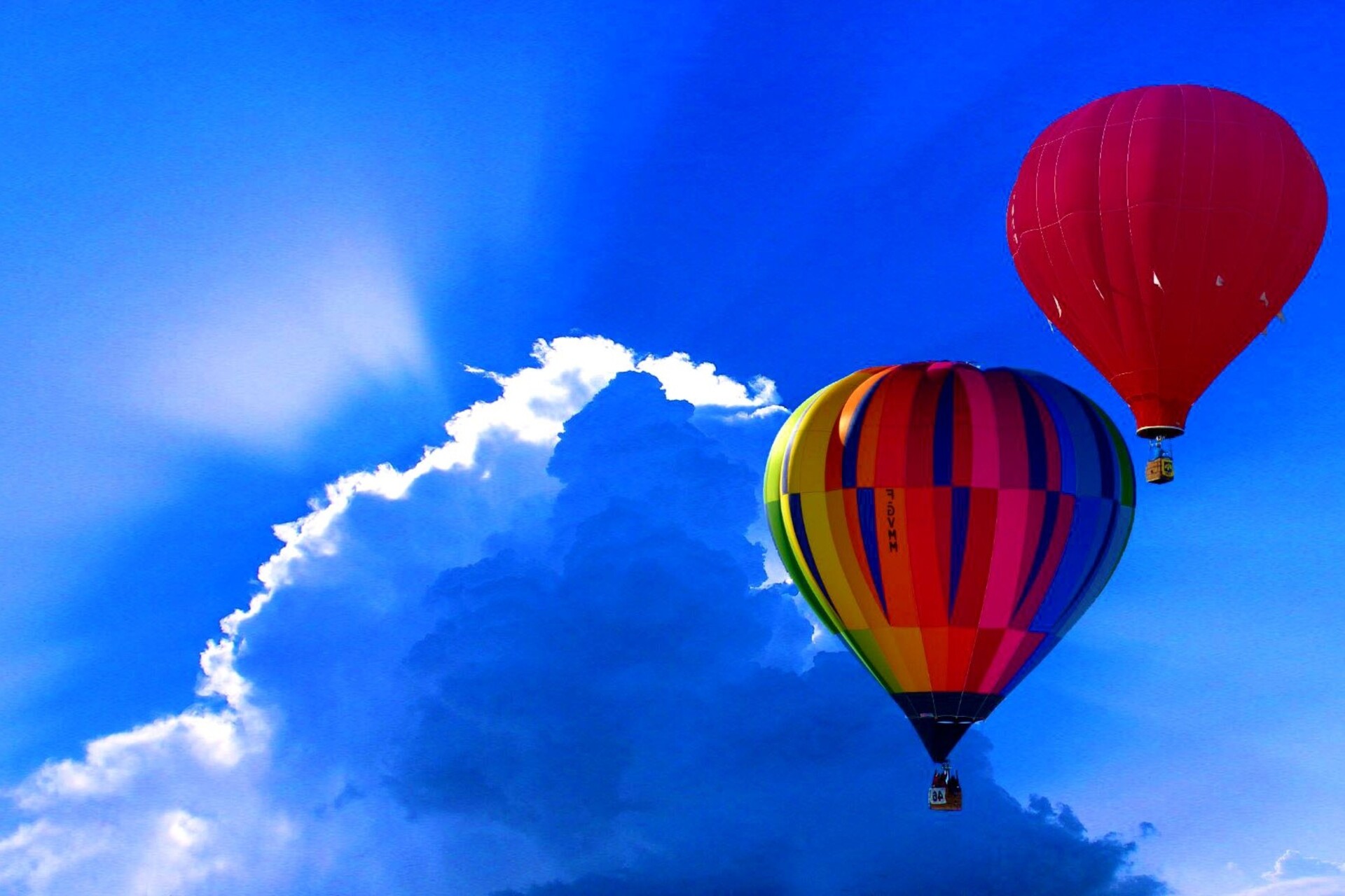 Ballonfahrt Sonnenaufgang