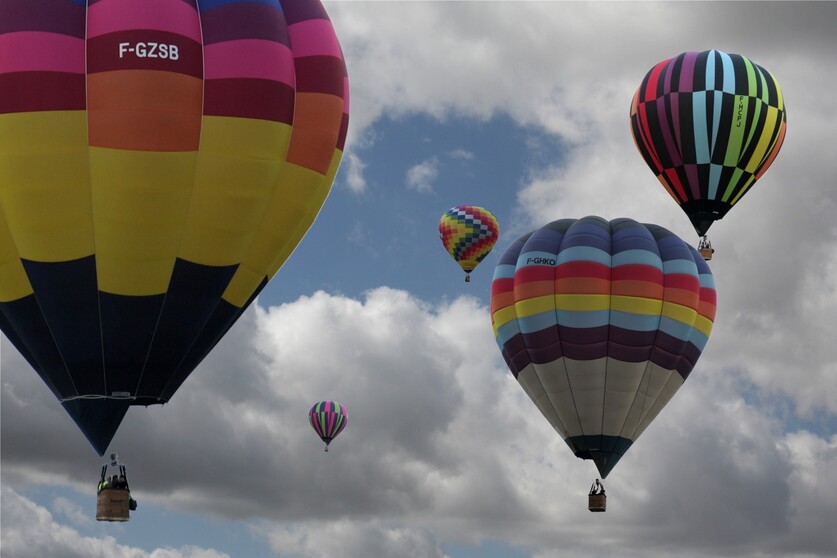 Ballonfahrt Sonnenaufgang