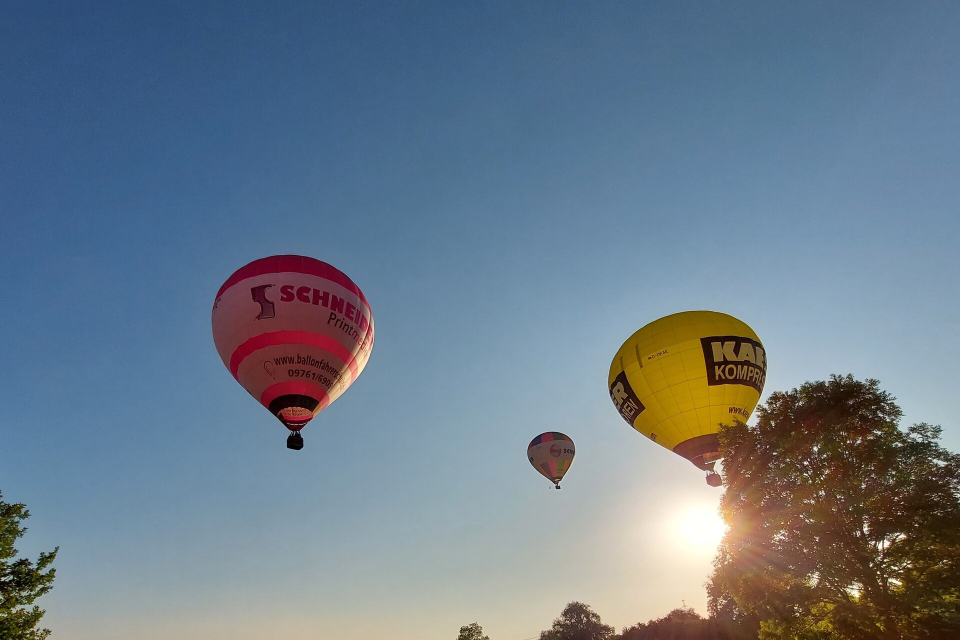 Romantik Ballonfahrt