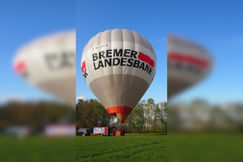 Ballonfahrt bei Delmenhorst