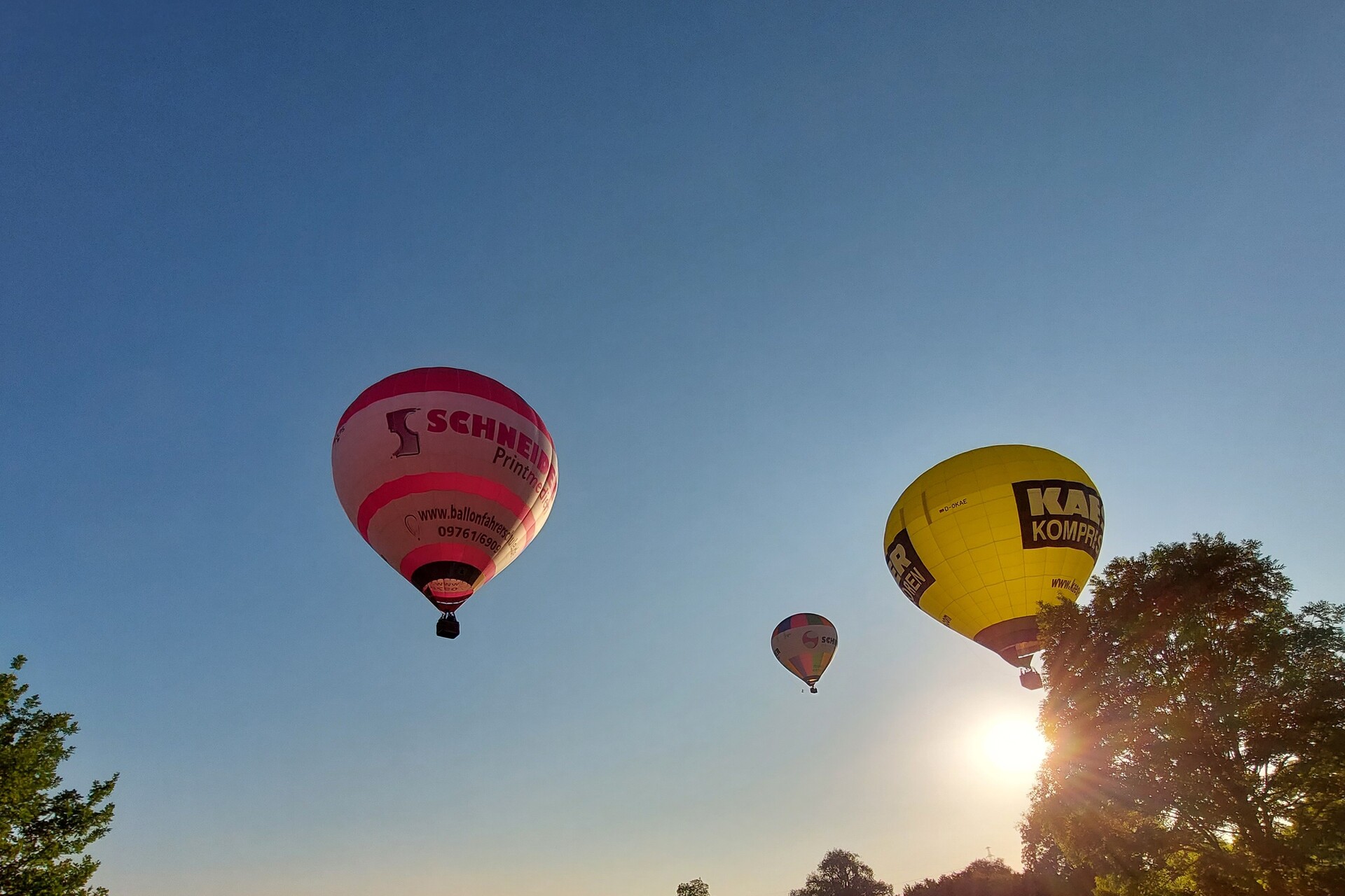 Romantik Ballonfahrt