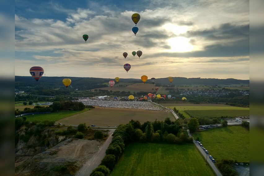 Ballonfahrt