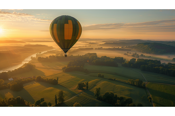 Ballonfahrt Sonnenaufgang