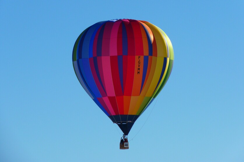 Ballonfahrt Sonnenaufgang