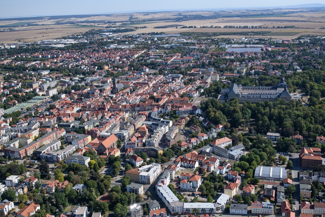 Gotha von oben
