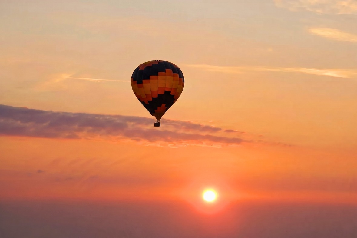 Ballonfahrt: exklusiv für Zwei