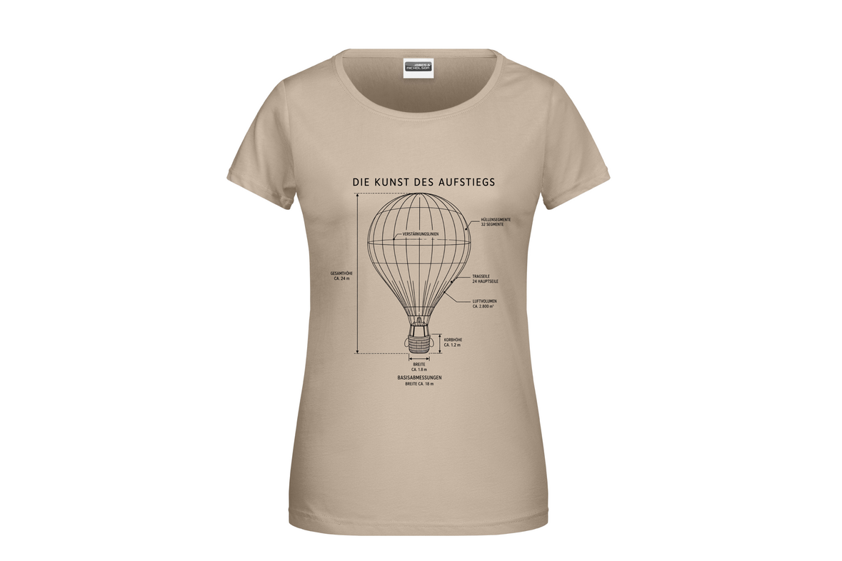 T-Shirt Die Kunst des Aufstiegs