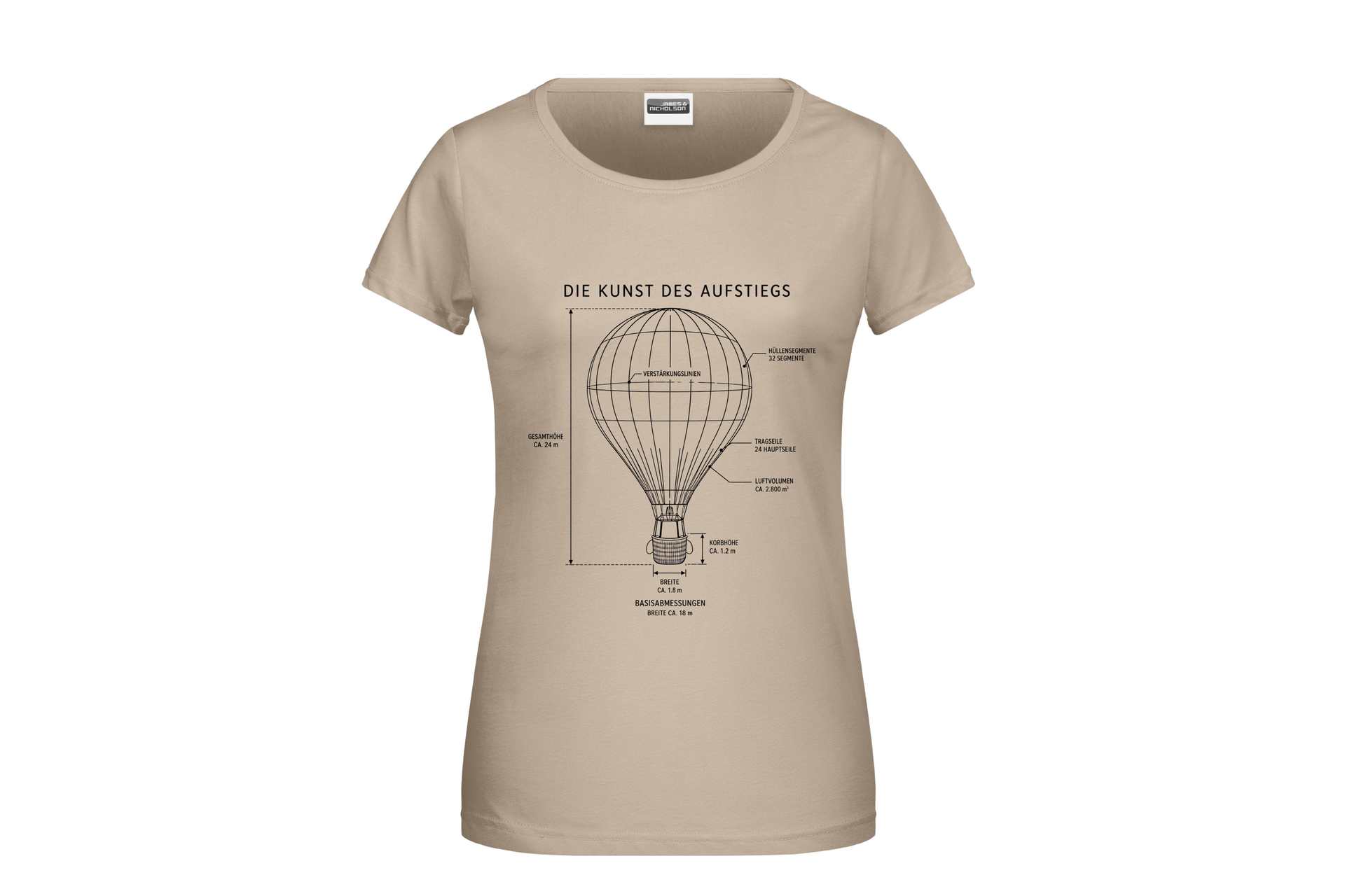T-Shirt Die Kunst des Aufstiegs