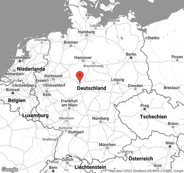Karte von Ballonfahrt