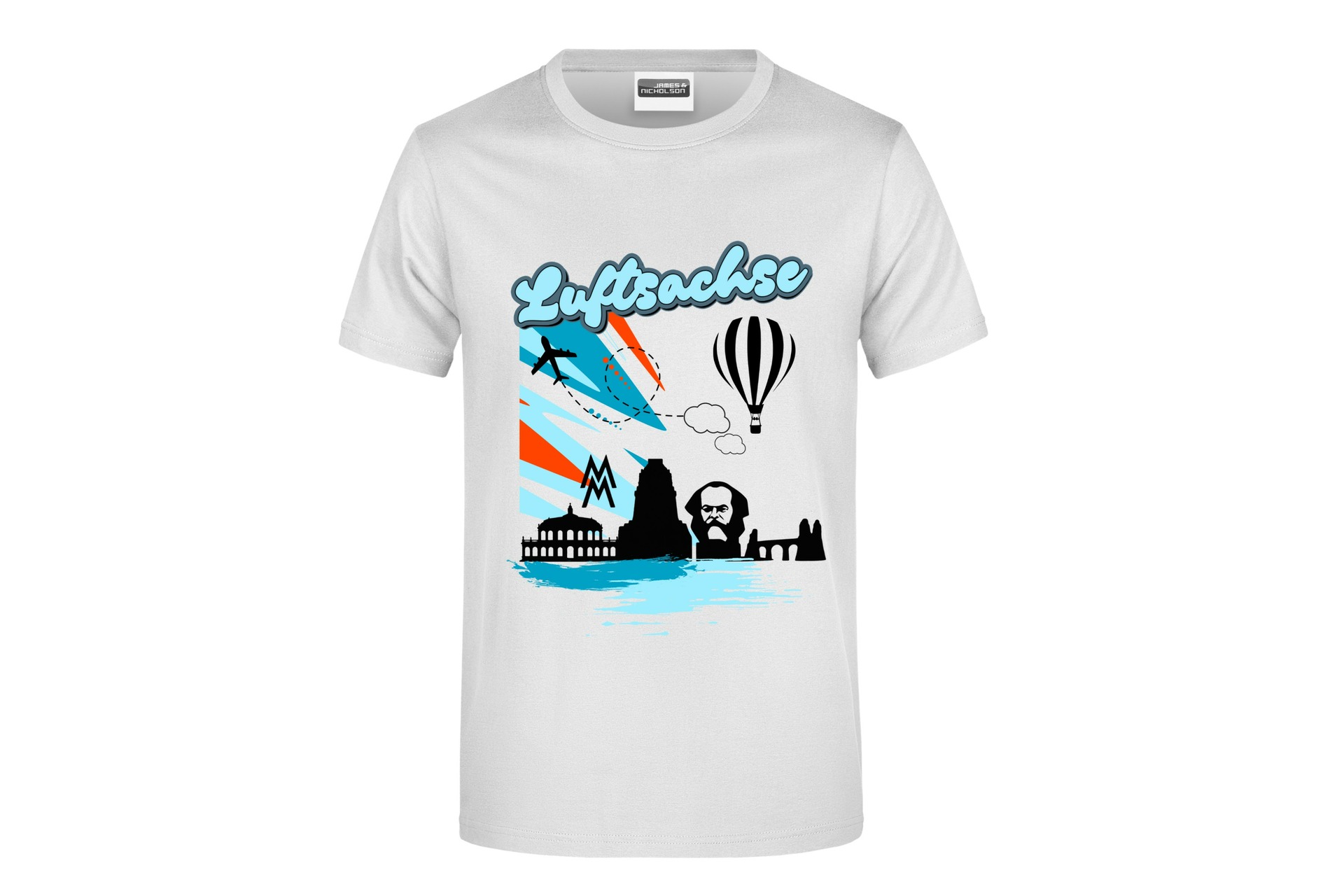 T-Shirt "Luftsachse"