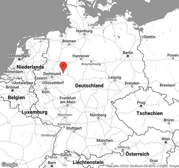 Karte von Ballonfahrt