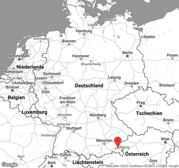 Karte von Ballonfahrt