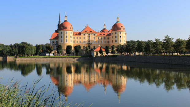 Ballonfahrt Sachsen, Schloss Moritzburg