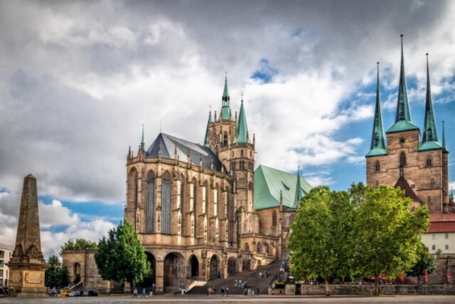 Ballonfahrt Erfurt, Sehenswürdigkeiten, Erfurter Dom