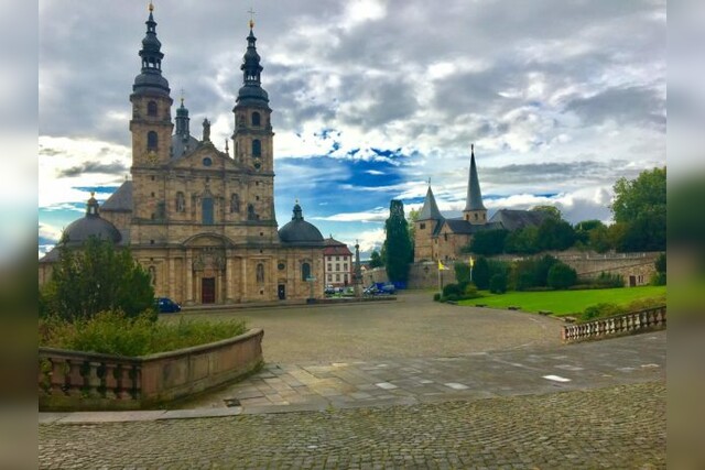 Ballonfahrt Meiningen, Raum Fulda & Bad Hersfeld, Dom zu Fulda