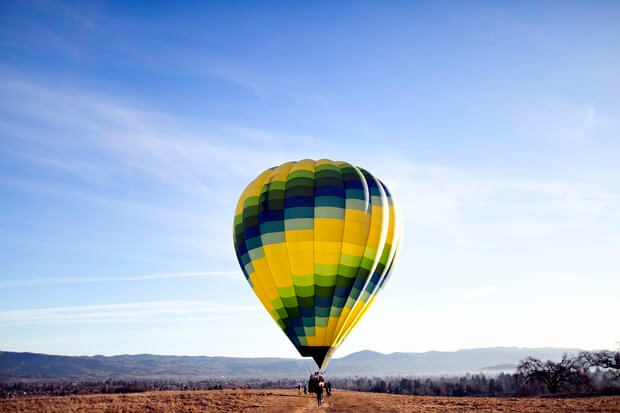 Ballonfahrt Bayern, Startplatz