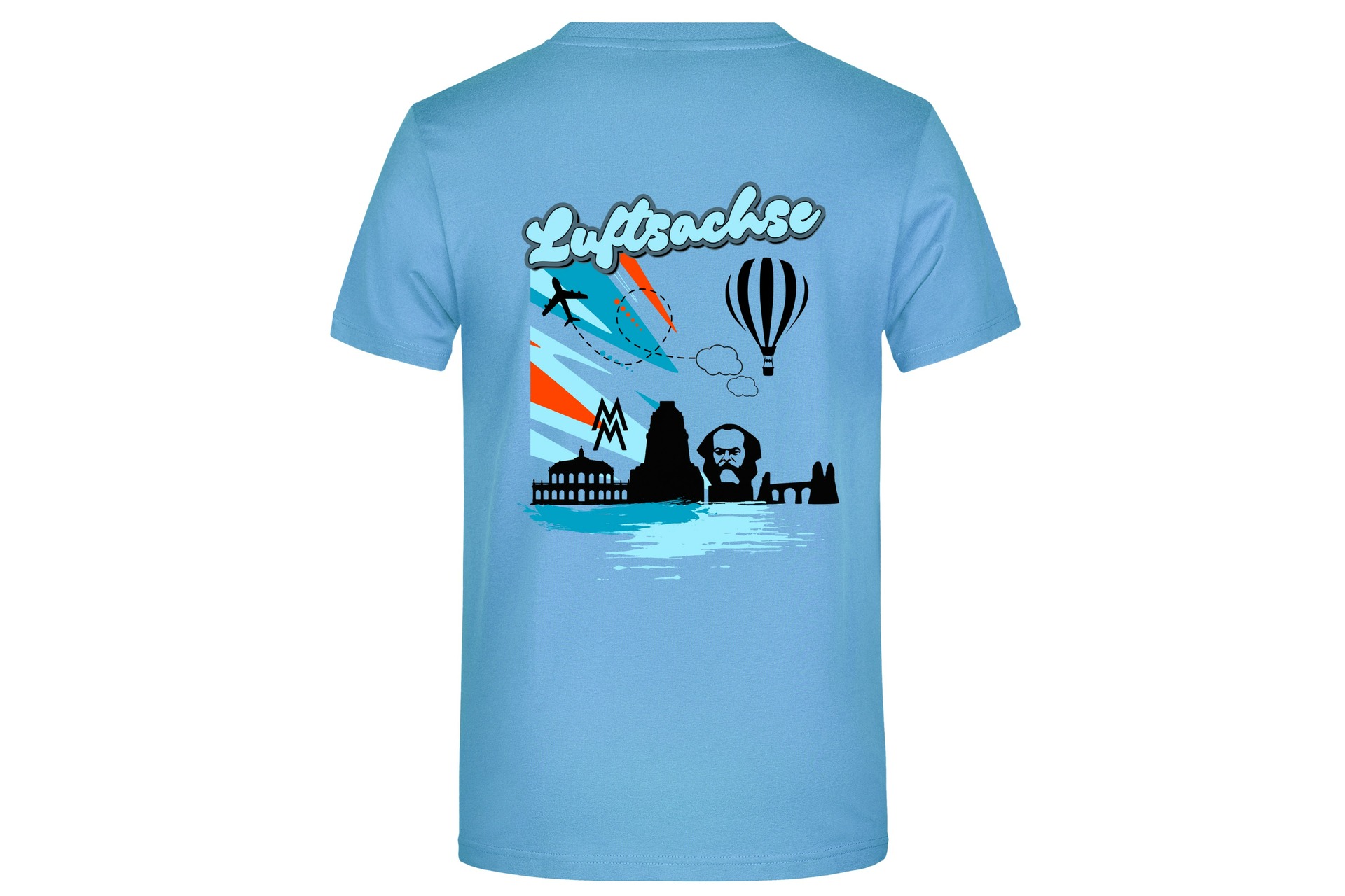 T-Shirt "Luftsachse"