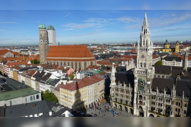 Ballonfahrt Ingolstadt, Raum München, Frauenkirche München 