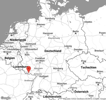 Karte von Ballonfahrt mit Picknick exklusiv für Zwei