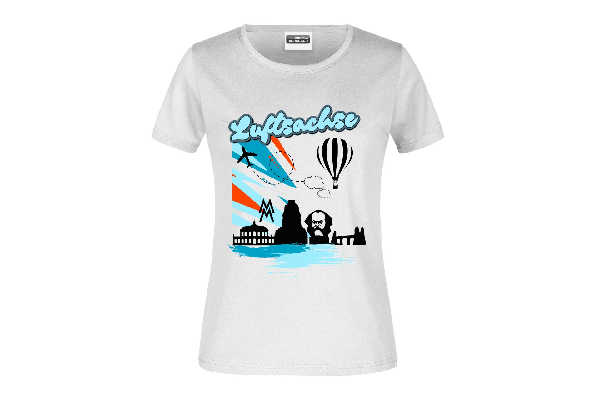 T-Shirt "Luftsachse"