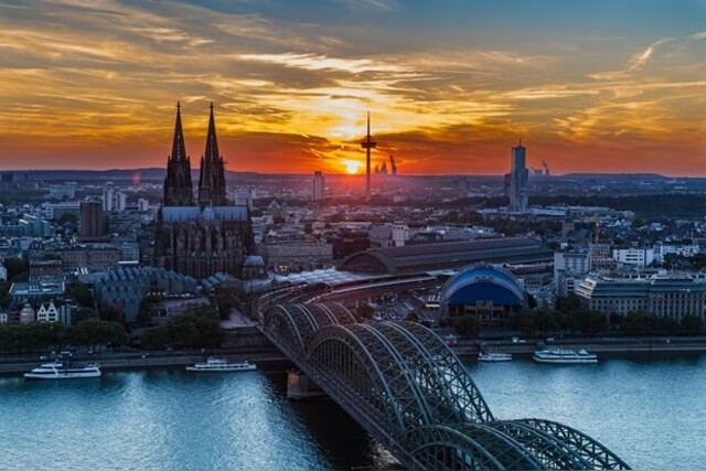 Blick über Köln