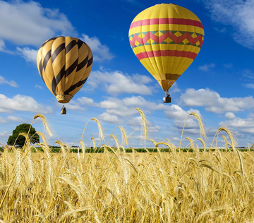 Ballonfahrt Fränkische Schweiz, Heißluftballon exklusiv buchen