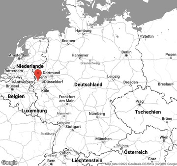 Karte von Ballonfahrt