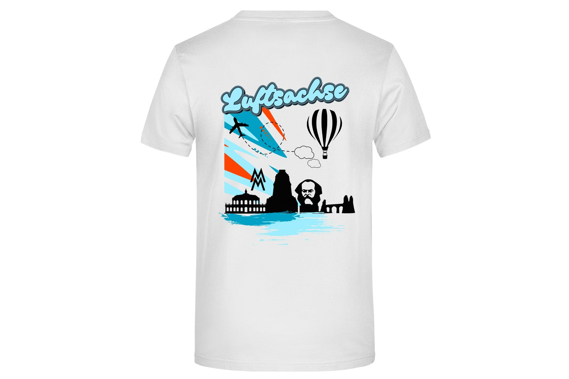 T-Shirt "Luftsachse"