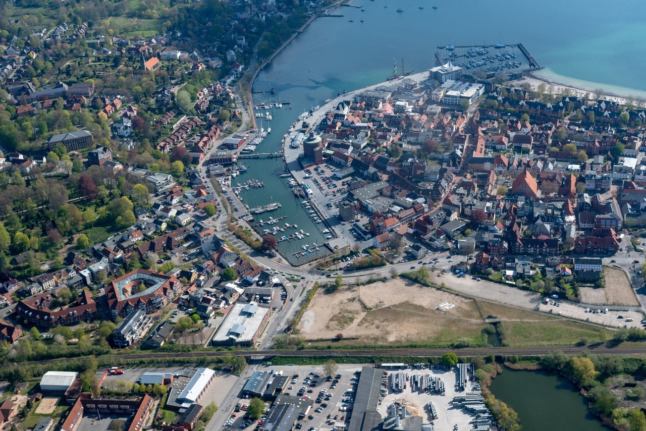 Blick auf Eckernförde