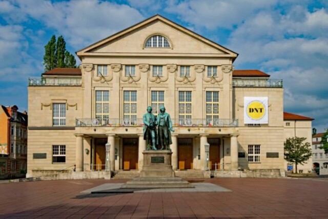 Ballonfahrt Weimar, Sehenswürdigkeiten, Deutsches Nationaltheater und Staatskapelle Weimar