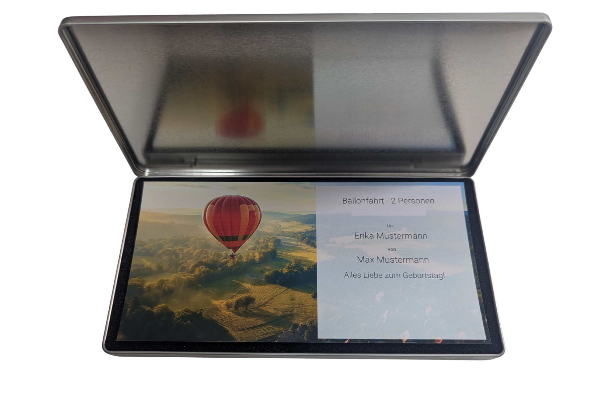 Geschenkbox: Ballon