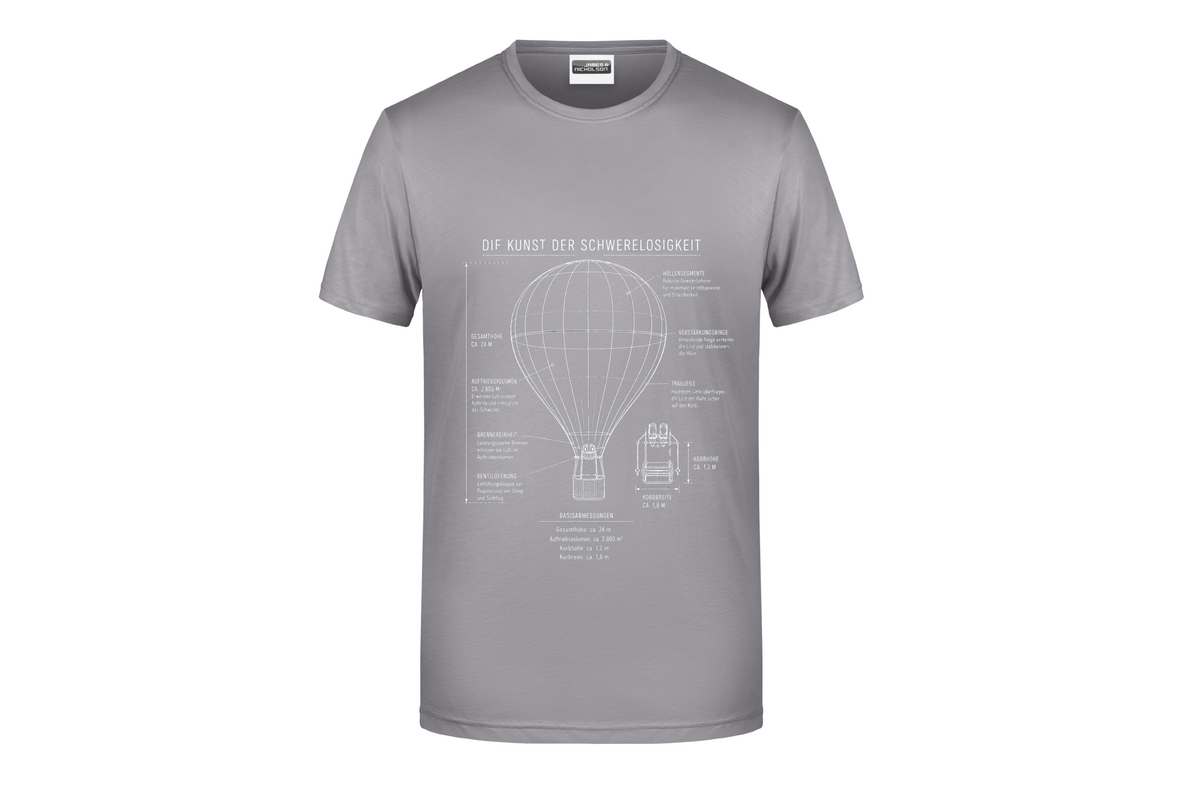 T-Shirt Die Kunst der Schwerelosigkeit