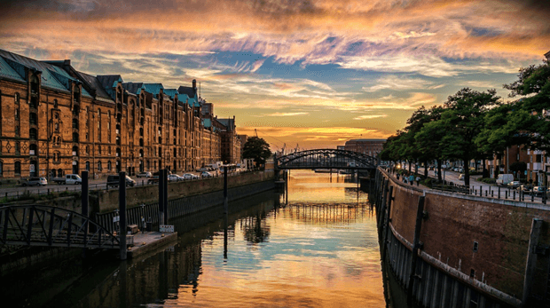 Speicherstadt - Ballonfahrt Hamburg