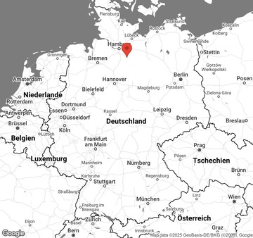 Karte von Ballonfahrt