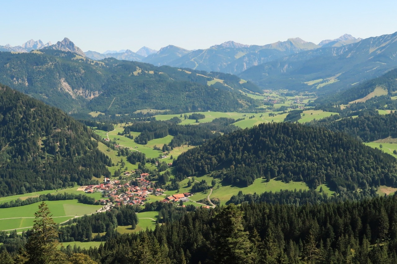 Blick ins Tannheimer Tal