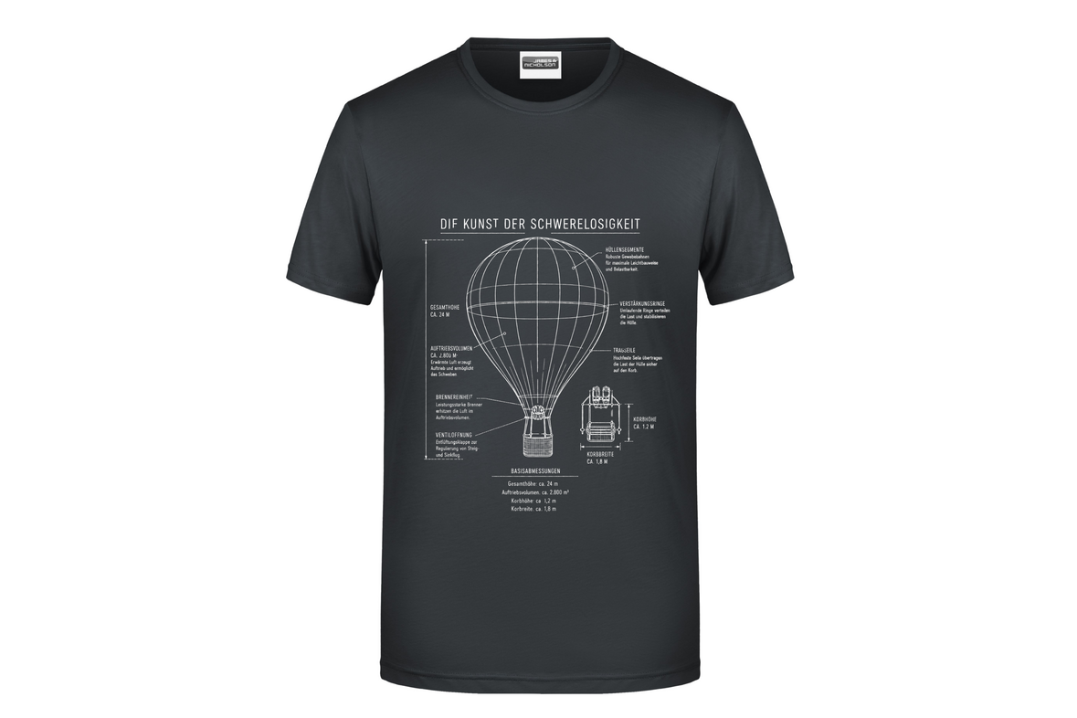 T-Shirt Die Kunst der Schwerelosigkeit