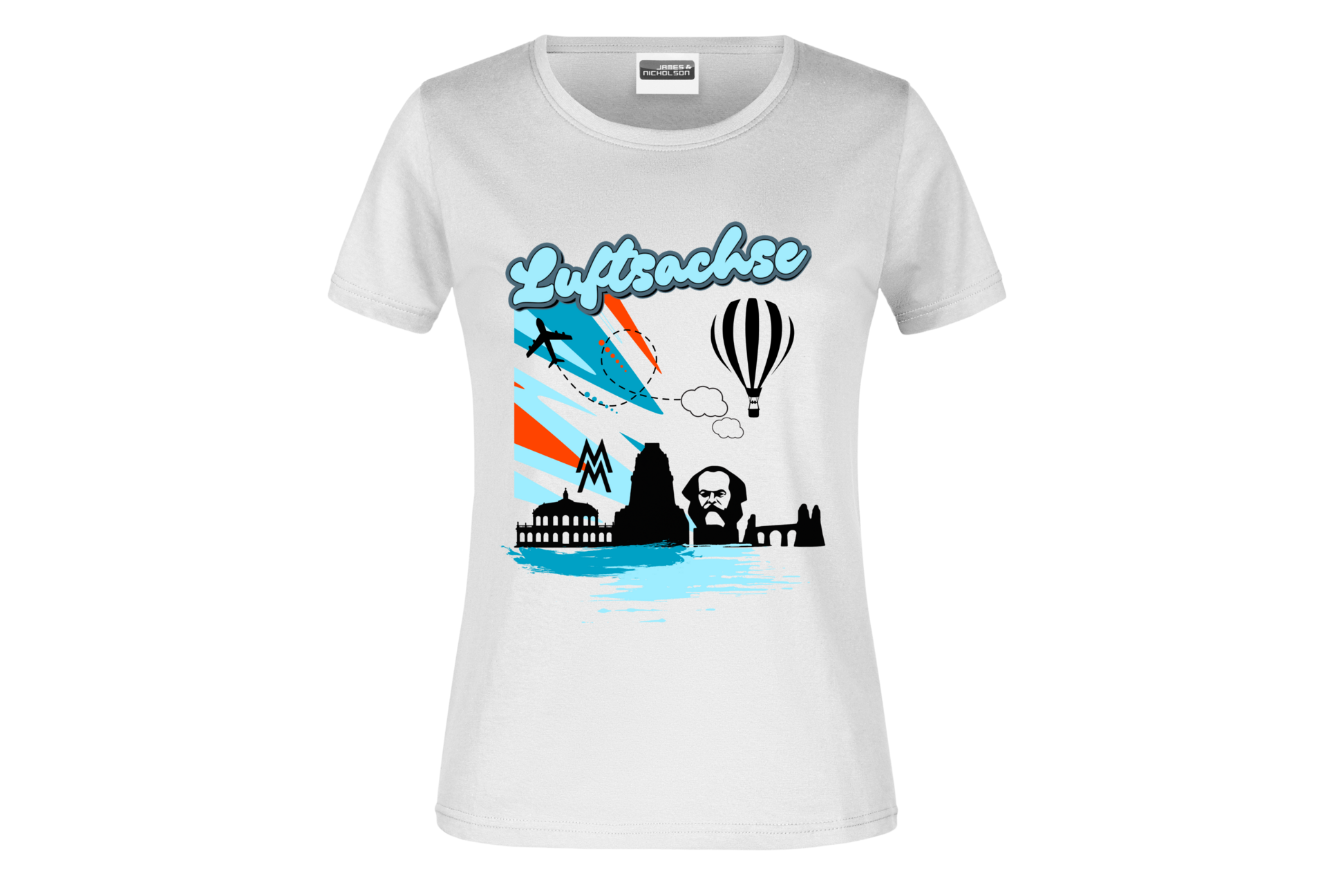 T-Shirt "Luftsachse"
