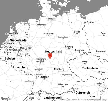 Karte von Ballonfahrt