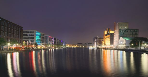 Abendpanorama - Duisburg