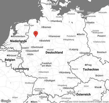 Karte von Ballonfahrt