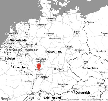 Karte von Ballonfahrt