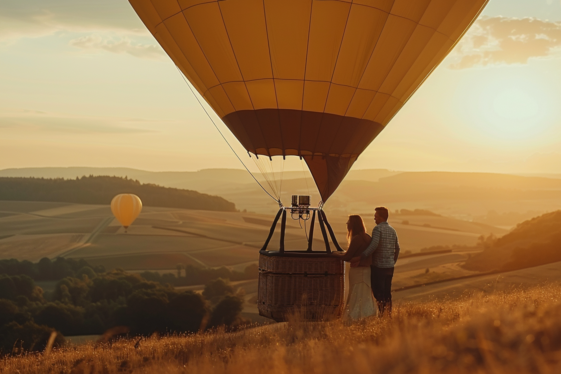 Romantik Ballonfahrt