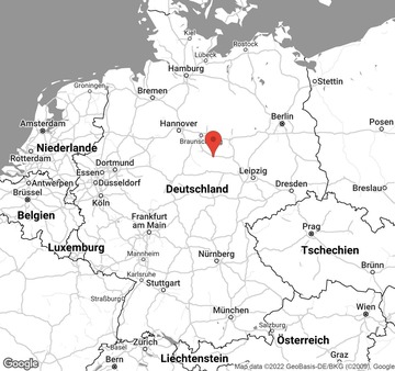 Karte von Ballonfahrt