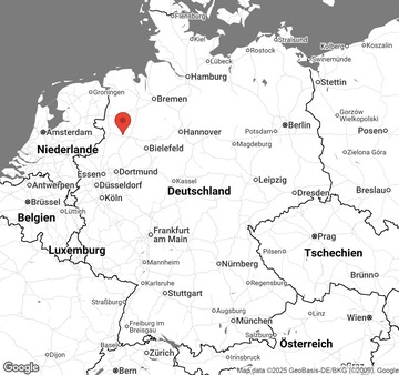 Karte von Ballonfahrt