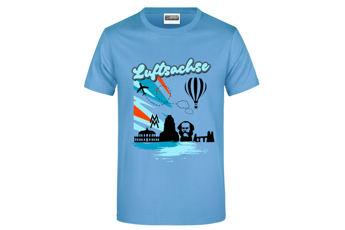 T-Shirt "Luftsachse"