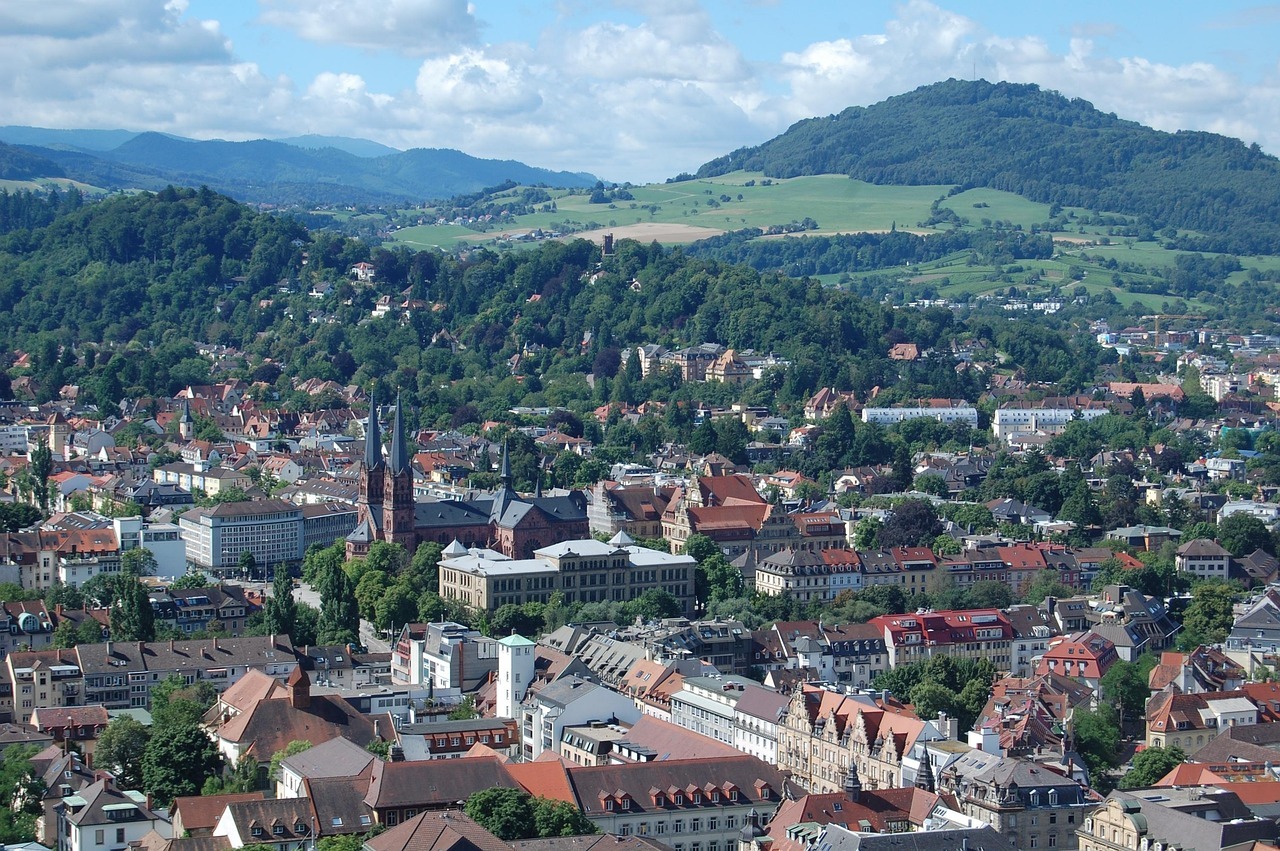 Freiburg von oben