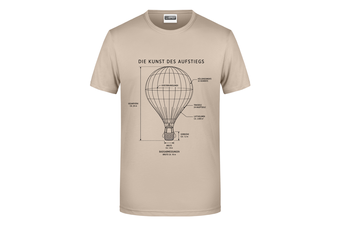 T-Shirt Die Kunst des Aufstiegs