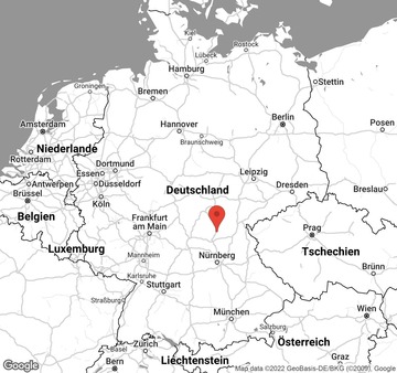 Karte von Ballonfahrt