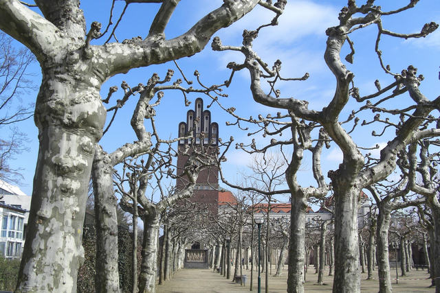 Darmstadt Hochzeitsturm, Darmstadt Mathildenh&ouml;he, Darmstadt Ballon fahren